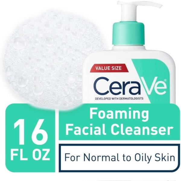 Limpiador facial hidratante en crema 473ml para piel normal a seca de CeraVe  - Mundo Compras C. A.